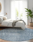 LOOMLAN Rugs Felissae Blue Washable Indoor-Outdoor Rug
