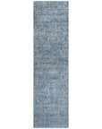 LOOMLAN Rugs Felissae Blue Washable Indoor-Outdoor Rug