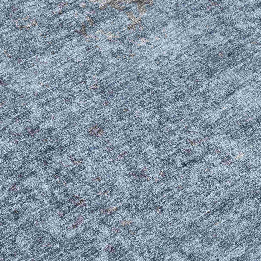 LOOMLAN Rugs Felissae Blue Washable Indoor-Outdoor Rug