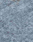 LOOMLAN Rugs Felissae Blue Washable Indoor-Outdoor Rug