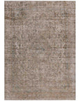 LOOMLAN Rugs Felissae Brown Washable Indoor-Outdoor Rug