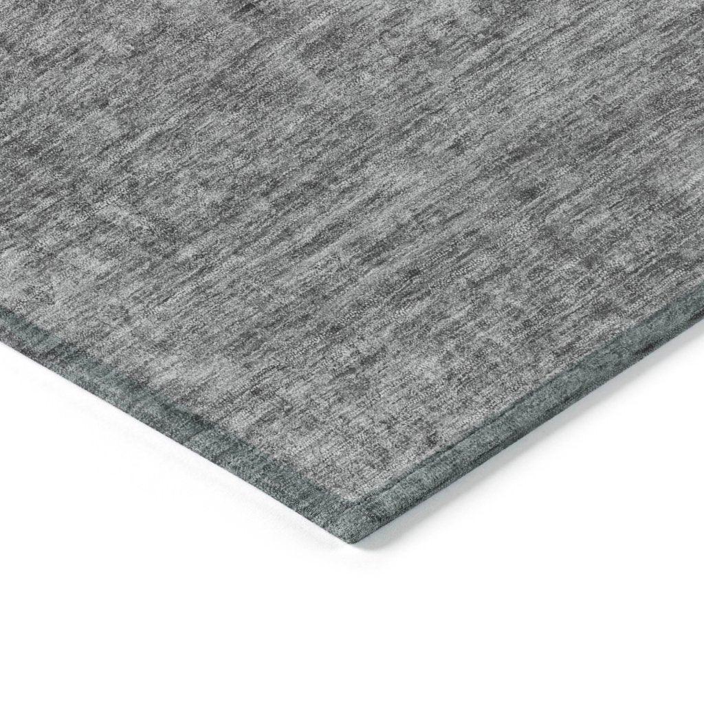 LOOMLAN Rugs Felissae Gray Washable Indoor-Outdoor Rug