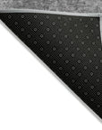 LOOMLAN Rugs Felissae Gray Washable Indoor-Outdoor Rug