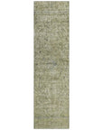LOOMLAN Rugs Felissae Green Washable Indoor-Outdoor Rug