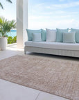 LOOMLAN Rugs Felissae Orange Washable Indoor-Outdoor Rug