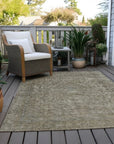LOOMLAN Rugs Felissae Pewter Washable Indoor-Outdoor Rug