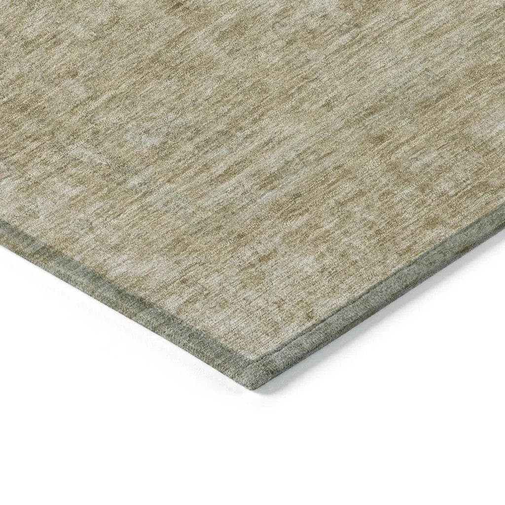 LOOMLAN Rugs Felissae Tan Washable Indoor-Outdoor Rug