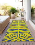 LOOMLAN Rugs Fernelle Gold Washable Indoor-Outdoor Rug