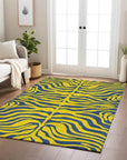 LOOMLAN Rugs Fernelle Gold Washable Indoor-Outdoor Rug