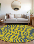LOOMLAN Rugs Fernelle Gold Washable Indoor-Outdoor Rug