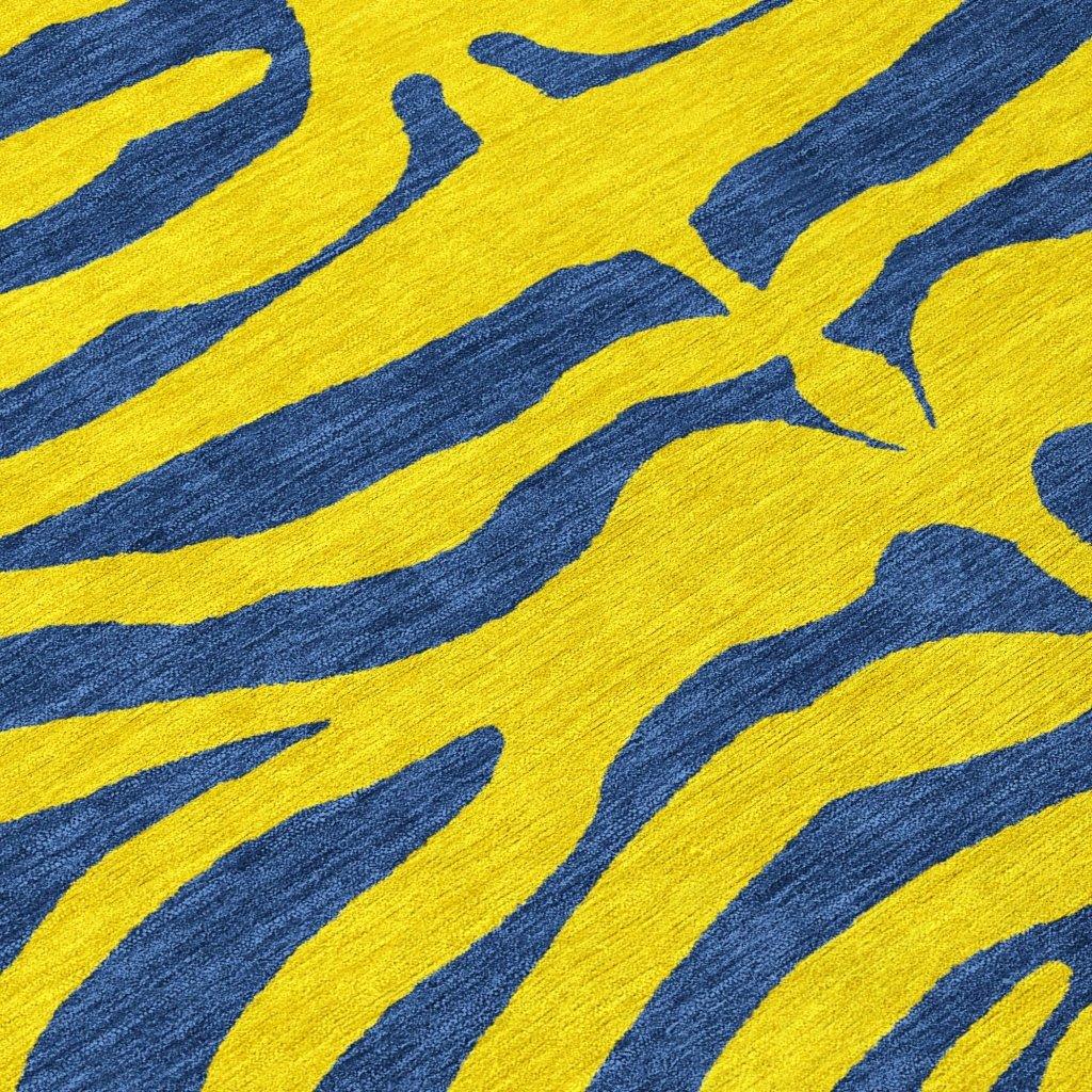 LOOMLAN Rugs Fernelle Gold Washable Indoor-Outdoor Rug