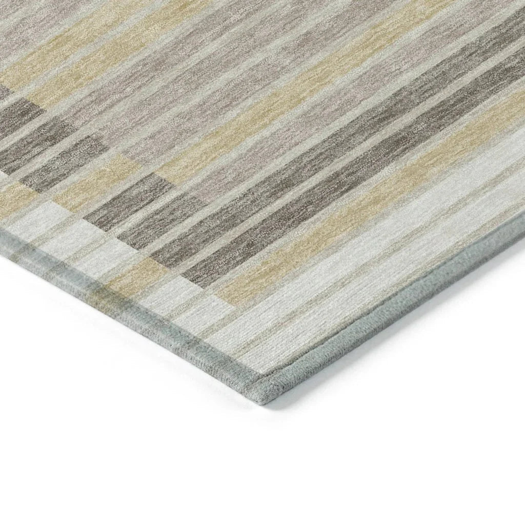 LOOMLAN Rugs Formelle Ivory Washable Indoor-Outdoor Rug