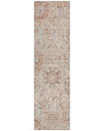 LOOMLAN Rugs Geneva Orange Washable Indoor-Outdoor Rug
