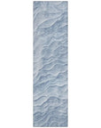 LOOMLAN Rugs Geodari Blue Washable Indoor-Outdoor Rug