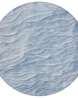 LOOMLAN Rugs Geodari Blue Washable Indoor-Outdoor Rug