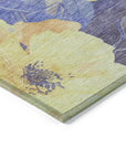 LOOMLAN Rugs Glamore Gold Washable Indoor-Outdoor Rug