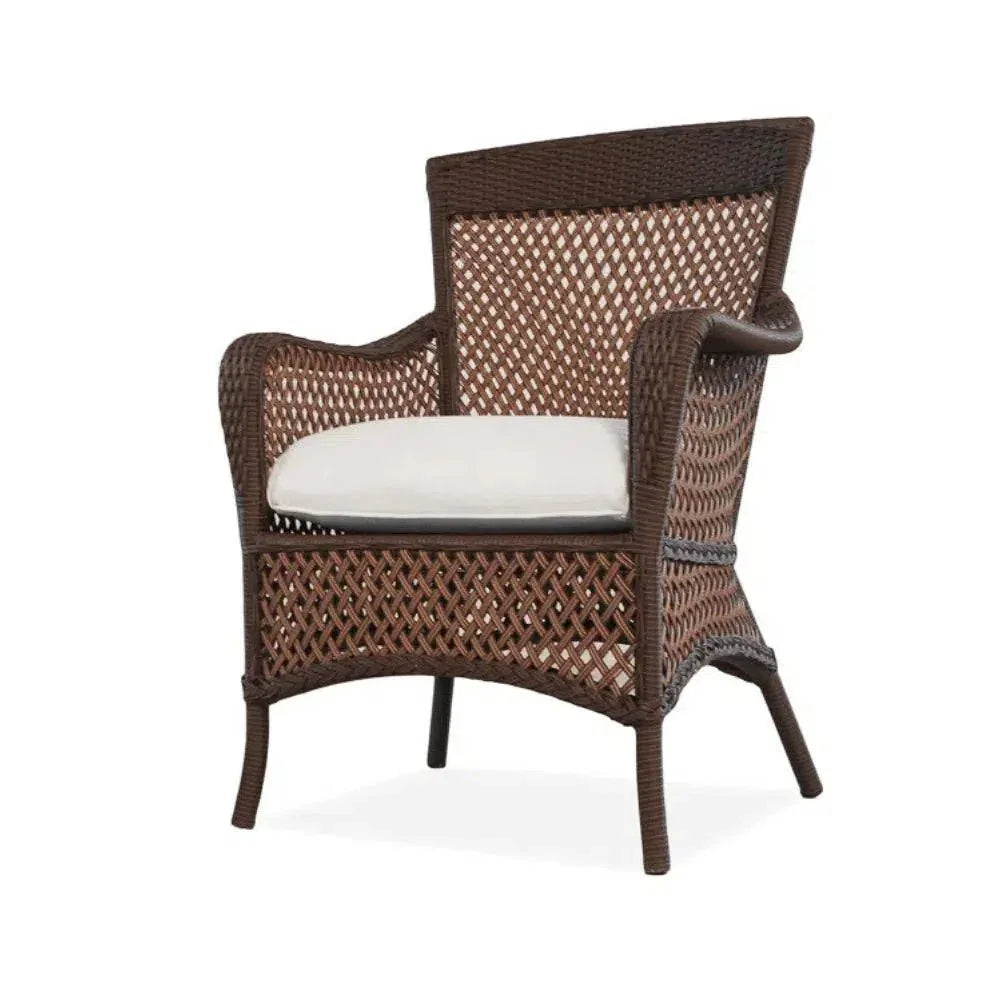 Lloyd Flanders Grand Traverse Outdoor Dining Armchair Sunbrella