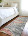 LOOMLAN Rugs Harmony Gray Washable Indoor-Outdoor Rug