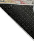 LOOMLAN Rugs Harmony Gray Washable Indoor-Outdoor Rug