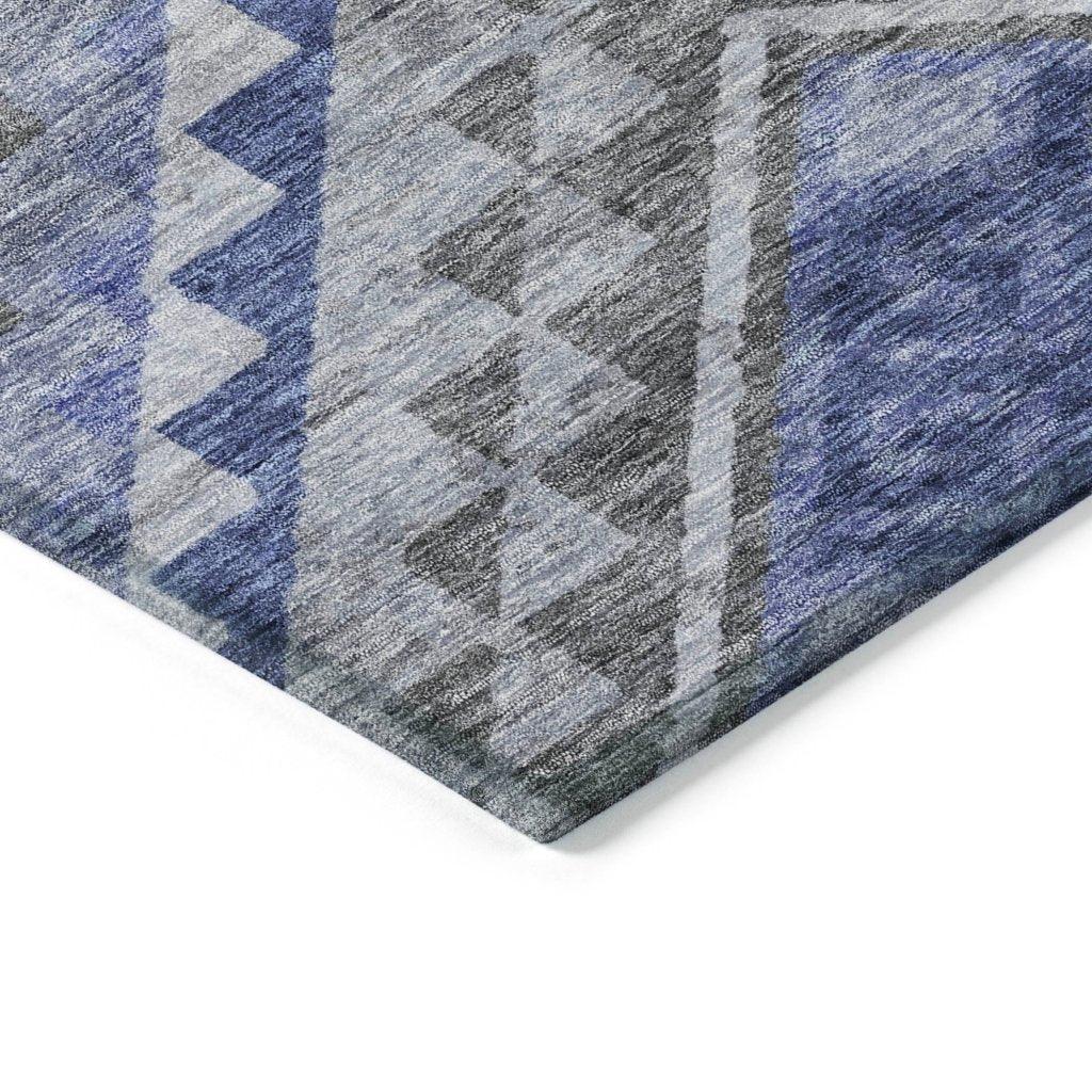 LOOMLAN Rugs Harmony Pewter Washable Indoor-Outdoor Rug