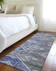LOOMLAN Rugs Harmony Pewter Washable Indoor-Outdoor Rug