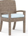 Havana Sunbrella Outdoor Dining Armchair 2PC - LOOMLAN - Sunset West - Outdoor Dining Chairs
