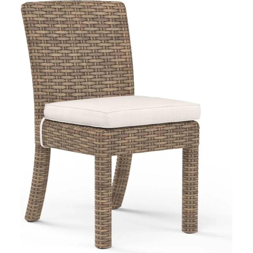Havana Sunbrella Outdoor Dining Chair 2PC - LOOMLAN - Sunset West - Outdoor Dining Chairs