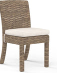 Havana Sunbrella Outdoor Dining Chair 2PC - LOOMLAN - Sunset West - Outdoor Dining Chairs