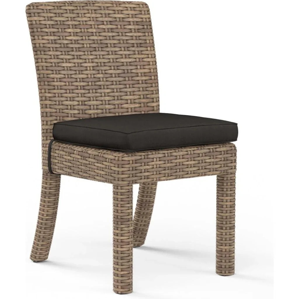 Havana Sunbrella Outdoor Dining Chair 2PC - LOOMLAN - Sunset West - Outdoor Dining Chairs