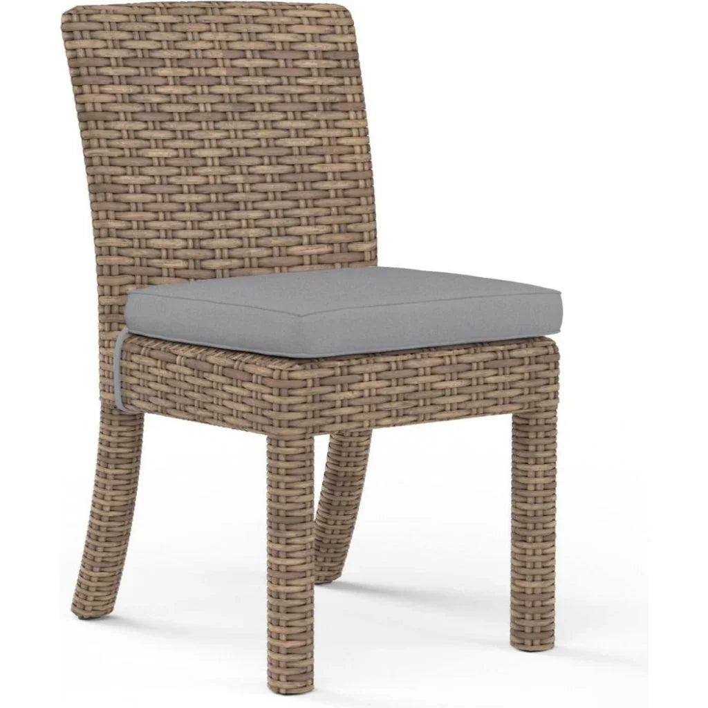 Havana Sunbrella Outdoor Dining Chair 2PC - LOOMLAN - Sunset West - Outdoor Dining Chairs