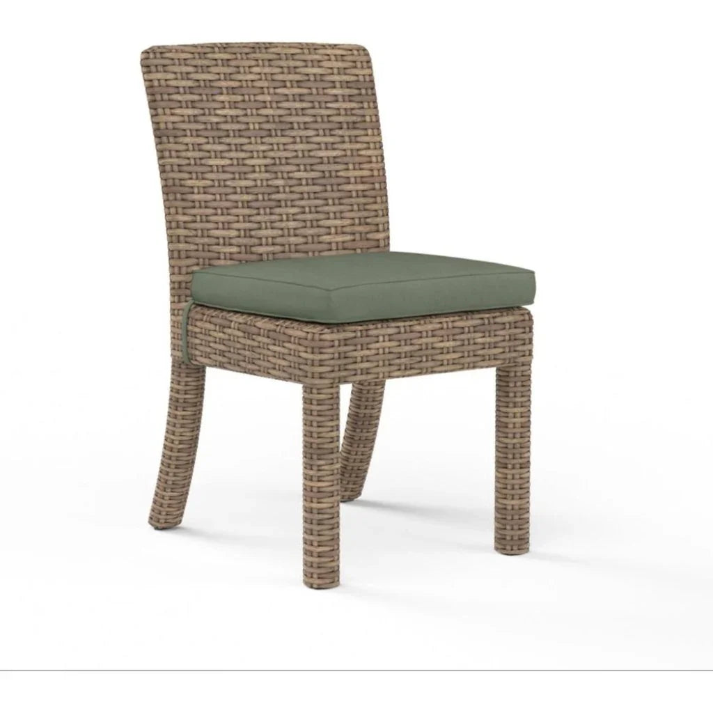 Havana Sunbrella Outdoor Dining Chair 2PC - LOOMLAN - Sunset West - Outdoor Dining Chairs