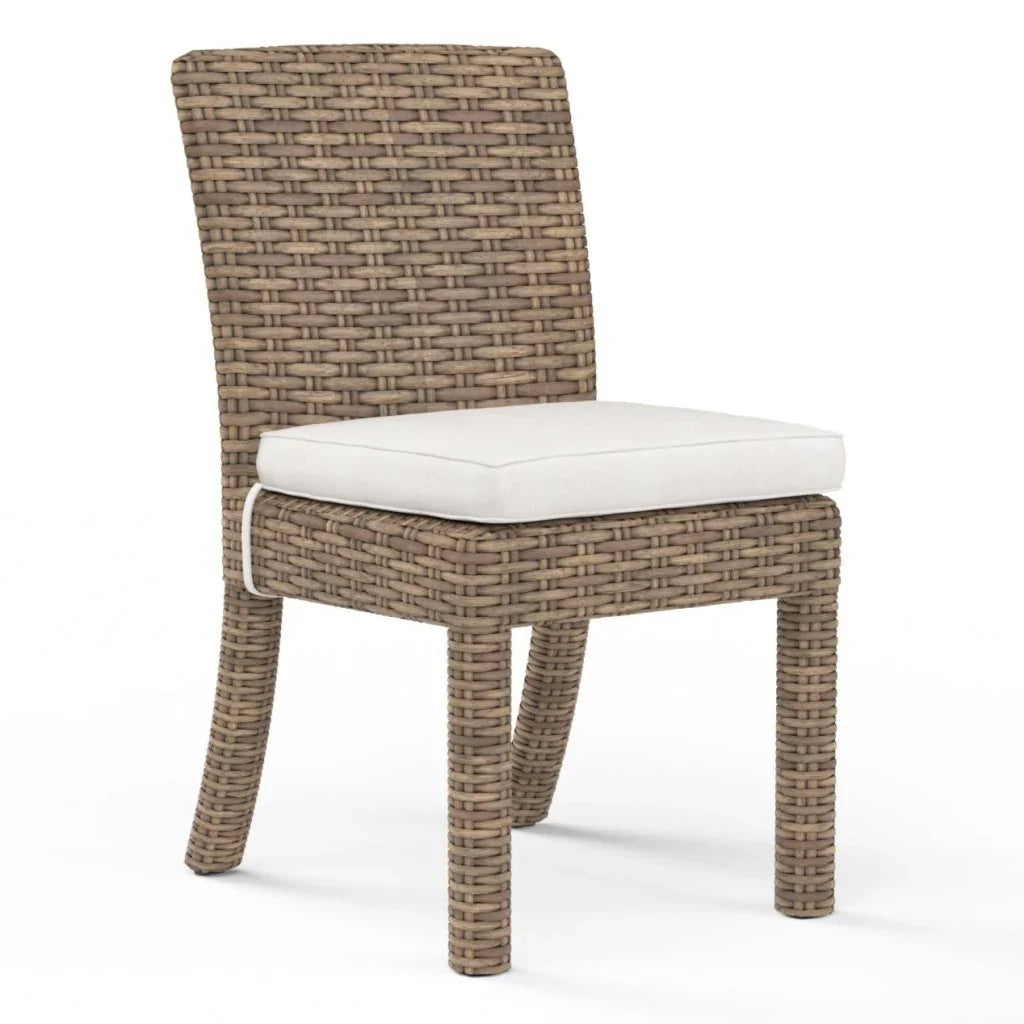 Havana Sunbrella Outdoor Dining Chair 2PC - LOOMLAN - Sunset West - Outdoor Dining Chairs