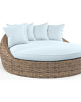 Havana Sunbrella Round Outdoor Daybed - LOOMLAN - Sunset West - Outdoor Daybeds