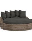 Havana Sunbrella Round Outdoor Daybed - LOOMLAN - Sunset West - Outdoor Daybeds