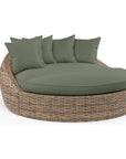 Havana Sunbrella Round Outdoor Daybed - LOOMLAN - Sunset West - Outdoor Daybeds
