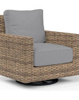 Havana Sunbrella Swivel Outdoor Rocker - LOOMLAN - Sunset West - Outdoor Accent Chairs