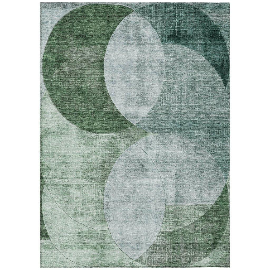 LOOMLAN Rugs Henry Blue Washable Indoor-Outdoor Rug