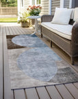 LOOMLAN Rugs Henry Denim Washable Indoor-Outdoor Rug