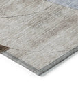 LOOMLAN Rugs Henry Denim Washable Indoor-Outdoor Rug