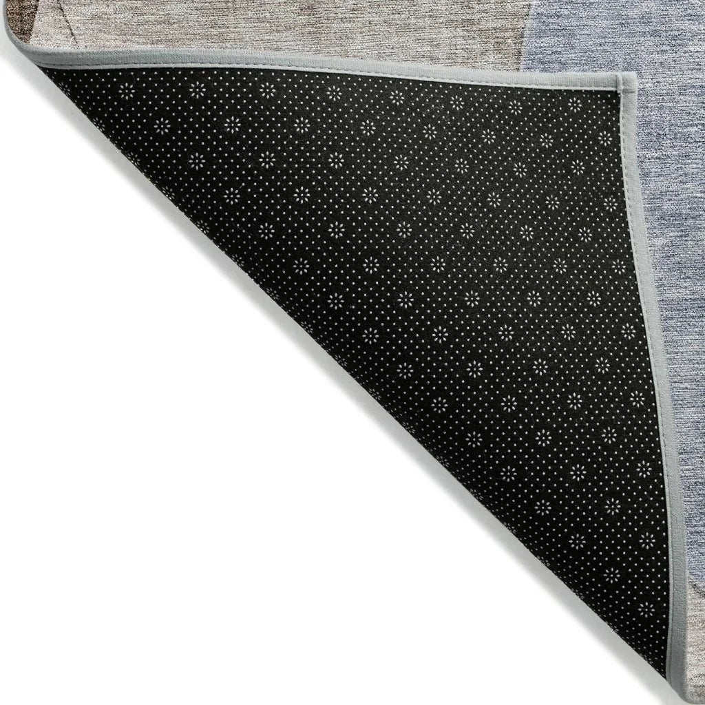 LOOMLAN Rugs Henry Denim Washable Indoor-Outdoor Rug