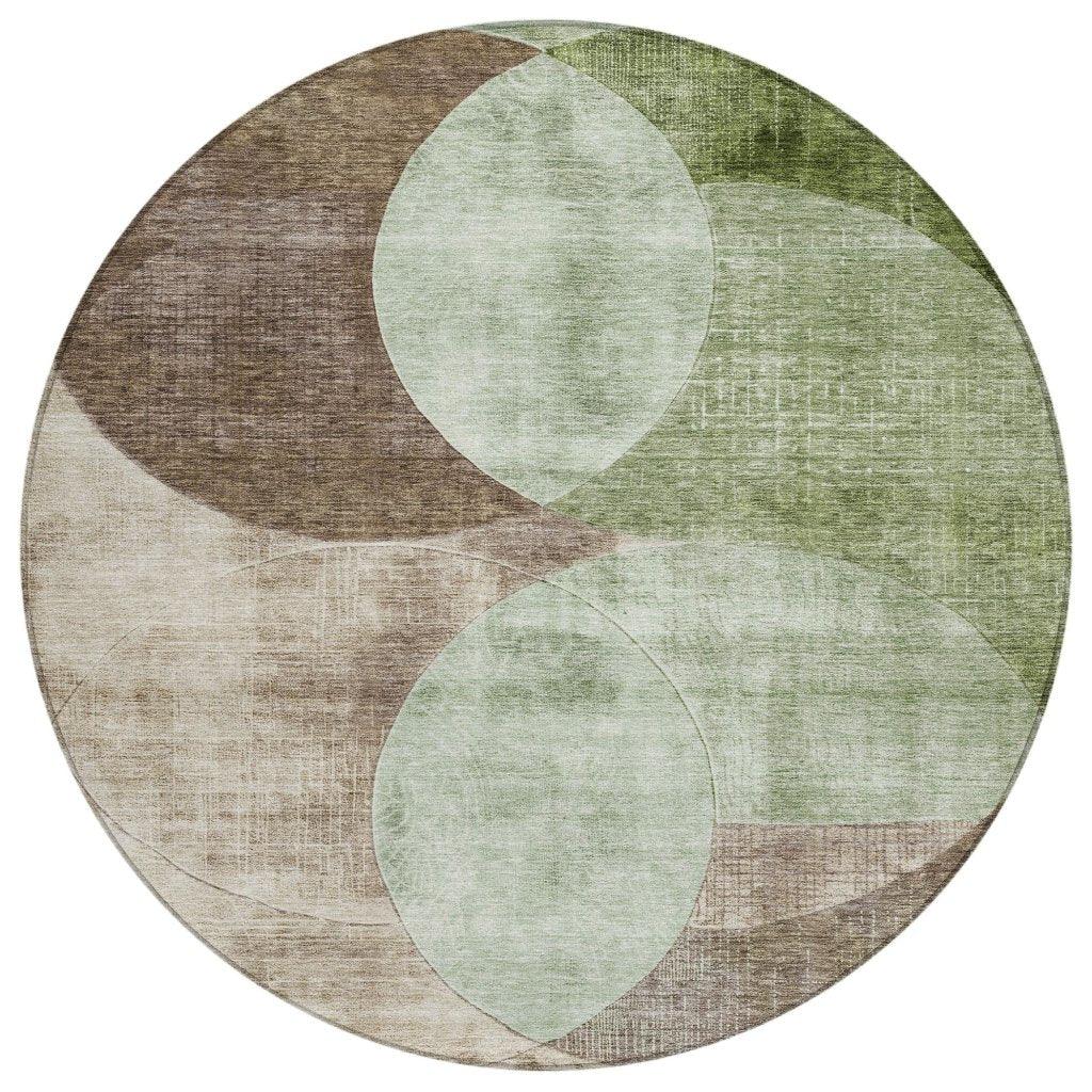 LOOMLAN Rugs Henry Green Washable Indoor-Outdoor Rug