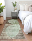 LOOMLAN Rugs Henry Green Washable Indoor-Outdoor Rug