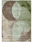LOOMLAN Rugs Henry Green Washable Indoor-Outdoor Rug