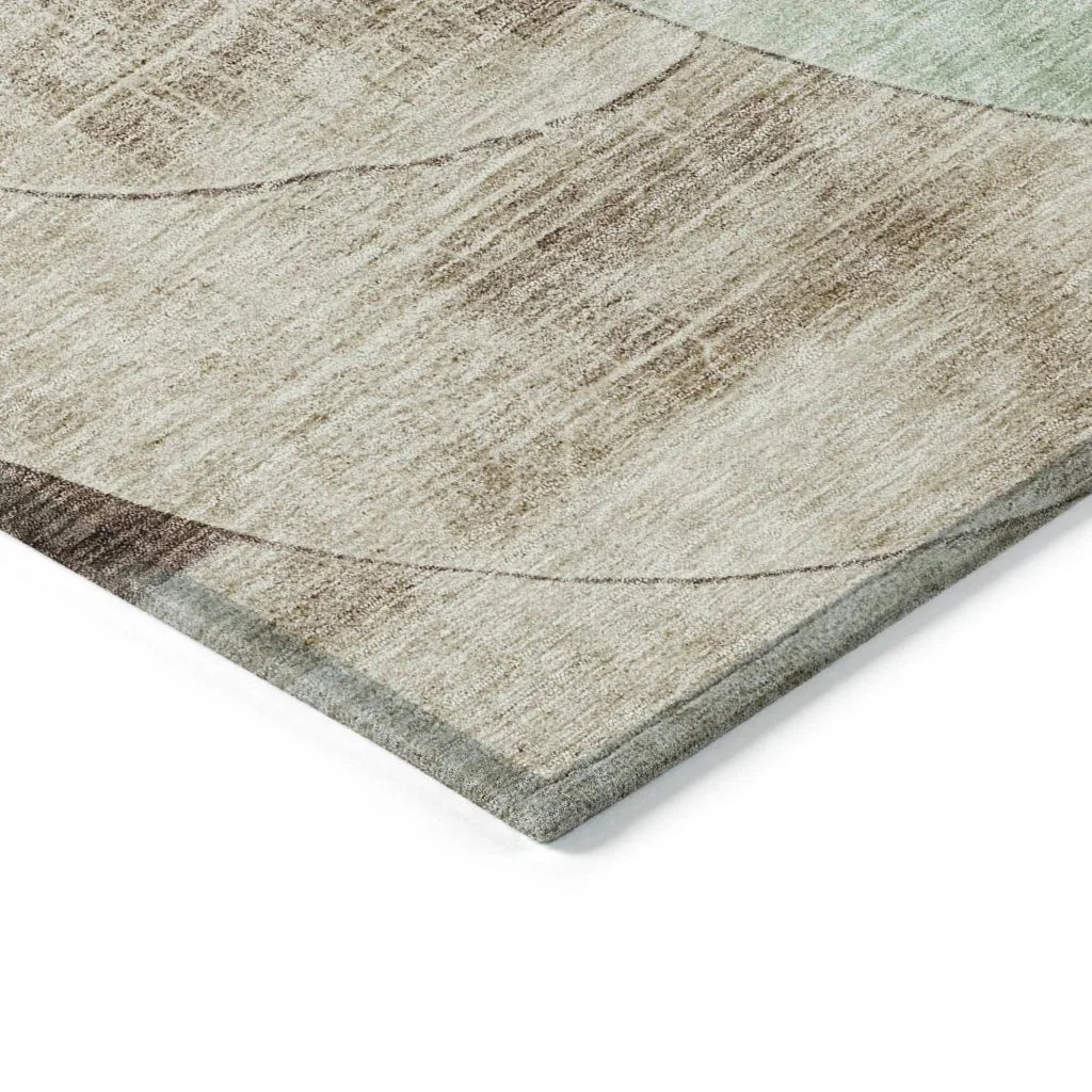 LOOMLAN Rugs Henry Green Washable Indoor-Outdoor Rug