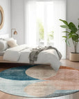 LOOMLAN Rugs Henry Orange Washable Indoor-Outdoor Rug
