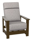 Leeward Deep Seat High Back Hidden Motion Arm Chair