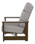 Telescope Leeward Deep Seat High Back Hidden Motion Outdoor Arm Chair