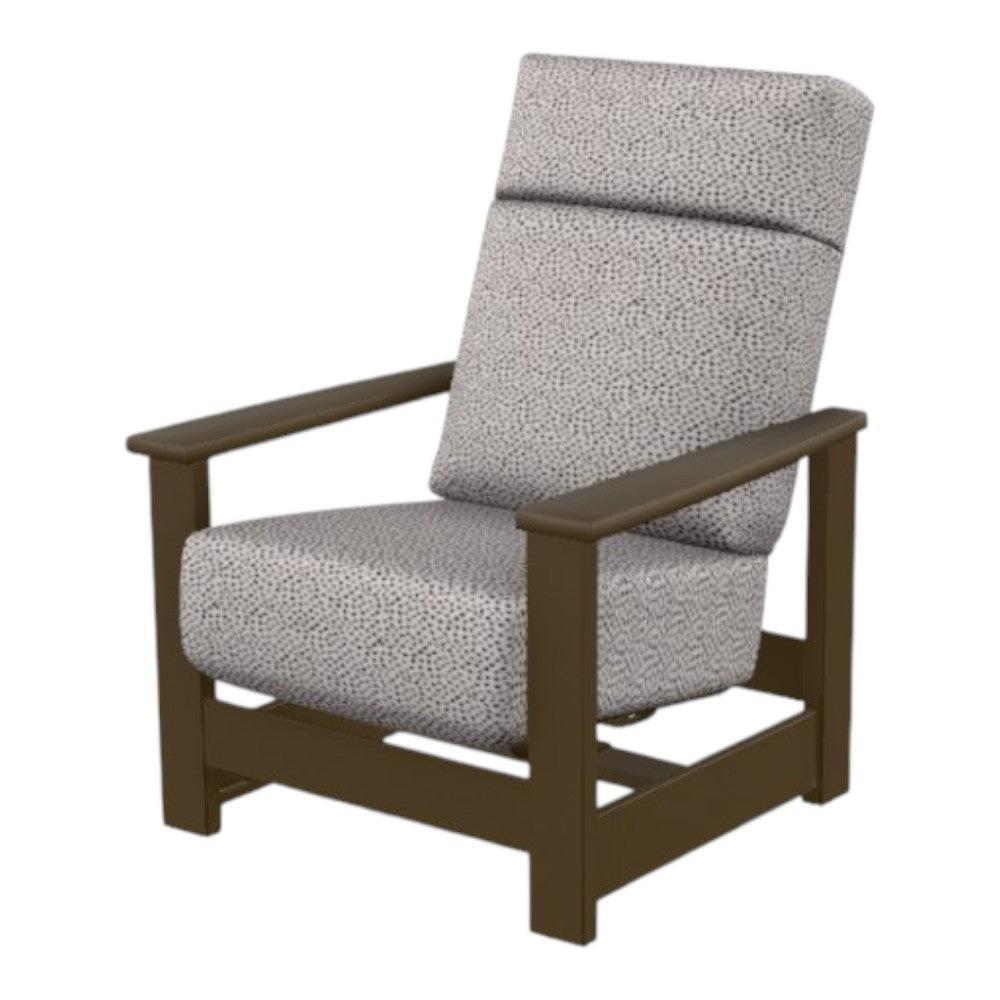 Telescope Leeward Deep Seat High Back Hidden Motion Outdoor Arm Chair