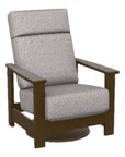 Telescope Leeward Deep Seat High Back Swivel Hidden Outdoor Rocker