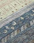 LOOMLAN Rugs Hilda Brown Washable Indoor-Outdoor Rug